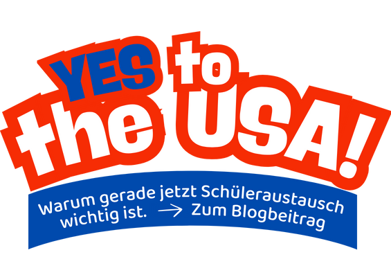Yes to the USA Button mit Text