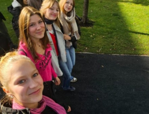 Emma und Ihre Freundinnen im Schüleraustausch in Irland